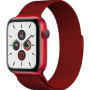 Λουράκι Ανοξείδωτο Ατσάλι για Apple Watch 42 / 44 / 45mm - Χρώμα: Κόκκνο