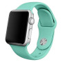 Smoothband Λουράκι Σιλικόνης με Pin για Apple Watch 42 / 44mm - Χρώμα: Τιρκουάζ