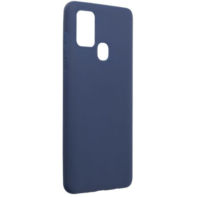 Θήκη Πλάτης Σιλικόνης Soft για Samsung Galaxy A21S - Χρώμα: Σκούρο Μπλε