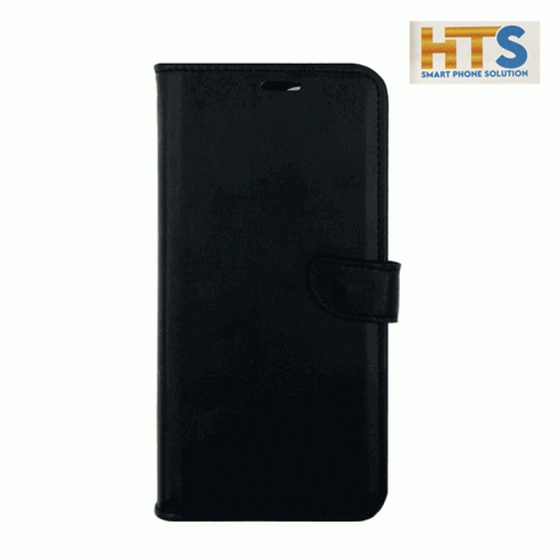 HTS Θήκη Βιβλίο με Κλίπ για Xiaomi Redmi Note 9 Pro - Χρώμα: Μαύρο