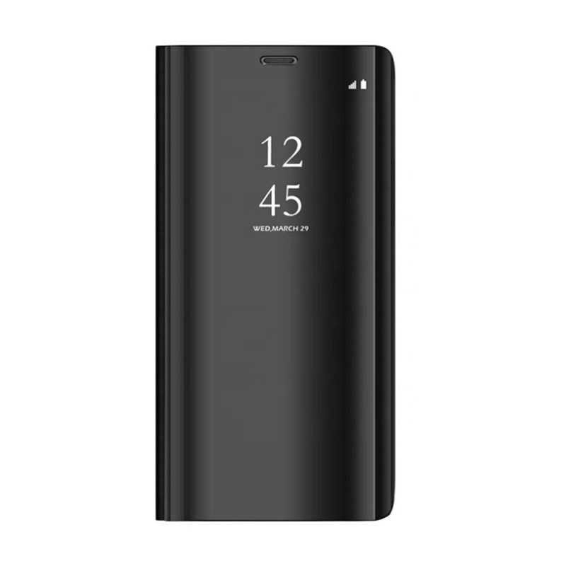 Θήκη Clear View Stand για Xiaomi Redmi 9T/Poco M3 - Χρώμα: Μαύρο