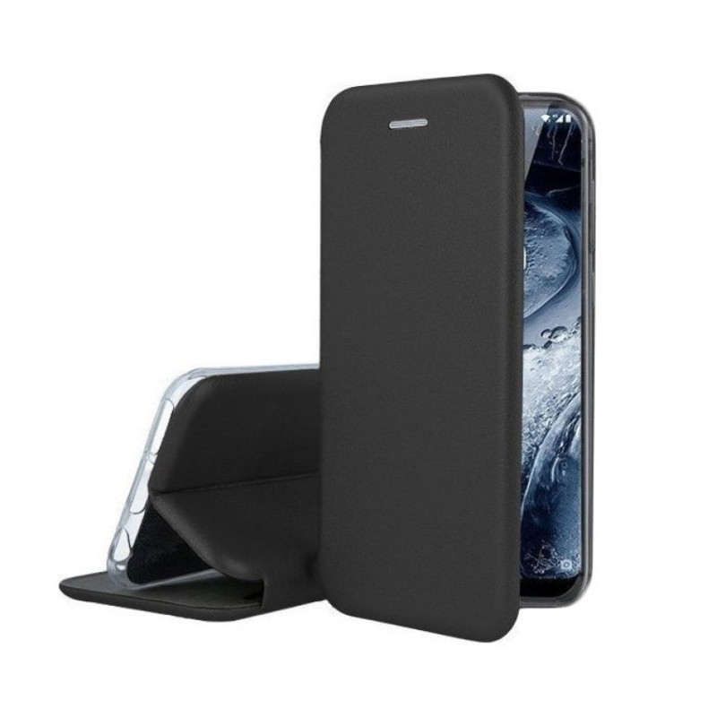 Θήκη Βιβλίο Μαγνητική Elegance για Samsung S22 Plus - Χρώμα: Μαύρο
