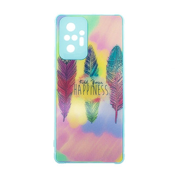 Θήκη Πλάτης Πλαστική με Σχέδια για Xiaomi Redmi Note 10 Pro - Χρώμα: Γαλάζιο με Φτερά Θήκη Πλάτης Πλαστική με Σχέδια για Xiaomi Redmi Note 10 Pro - Χρώμα: Γαλάζιο με Φτερά