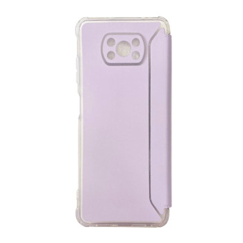 Θήκη Βιβλίο New Elegance για Xiaomi Poco X3 Pro/Poco X3 - Χρώμα: Μωβ