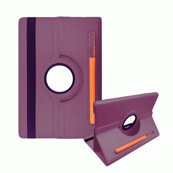 Περιστρεφόμενη Θήκη 360° Stand με Υποδοχή για Στυλό για Samsung T970 / T975 / X800 / T730 / T736 / Galaxy Tab S7 Plus / S8 Plus / S7 FE 12.4" - Χρώμα: Μωβ Περιστρεφόμενη Θήκη 360° Stand με Υποδοχή για Στυλό για Samsung T970 / T975 / X800 / T730 / T736 / Galaxy Tab S7 Plus / S8 Plus / S7 FE 12.4" - Χρώμα: Μωβ