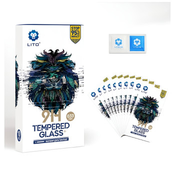 Lito Απλό Προστασία Οθόνης Tempered Glass 0.33mm 2.5D HQ για Apple iPhone 16 Plus - Χρώμα: Διάφανο