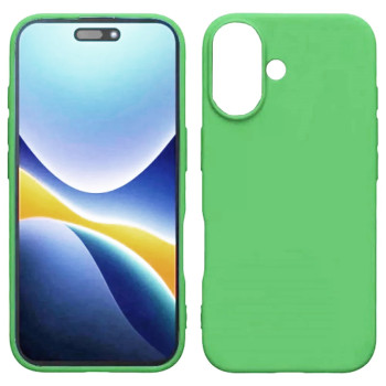Θήκη Πλάτης Σιλικόνης Soft για Apple iPhone 16 Plus - Χρώμα: Απαλό Πράσινο Θήκη Πλάτης Σιλικόνης Soft για Apple iPhone 16 Plus - Χρώμα: Απαλό Πράσινο
