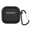 YESPLUS YS-1804 Protective Silicone Earphone Case for Apple Airpods 3 - Color: Black