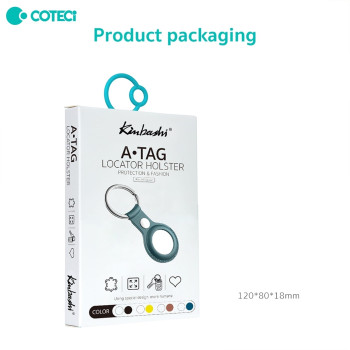 COTECi 86001-DG PU Θήκη Μπρελόκ για AirTag - Χρώμα: Σκούρο Πράσινο