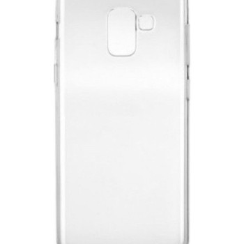 Θήκη Πλάτης Σιλικόνης Απλή για Samsung Galaxy A8 2018 - Χρώμα: Διάφανο Θήκη Πλάτης Σιλικόνης Απλή για Samsung Galaxy A8 2018 - Χρώμα: Διάφανο