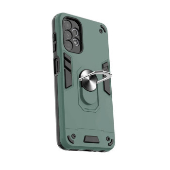 Σκληρή Θήκη Πλάτης Armor με Βάση Στήριξης για iPhone 14 - Χρώμα: Πράσινο