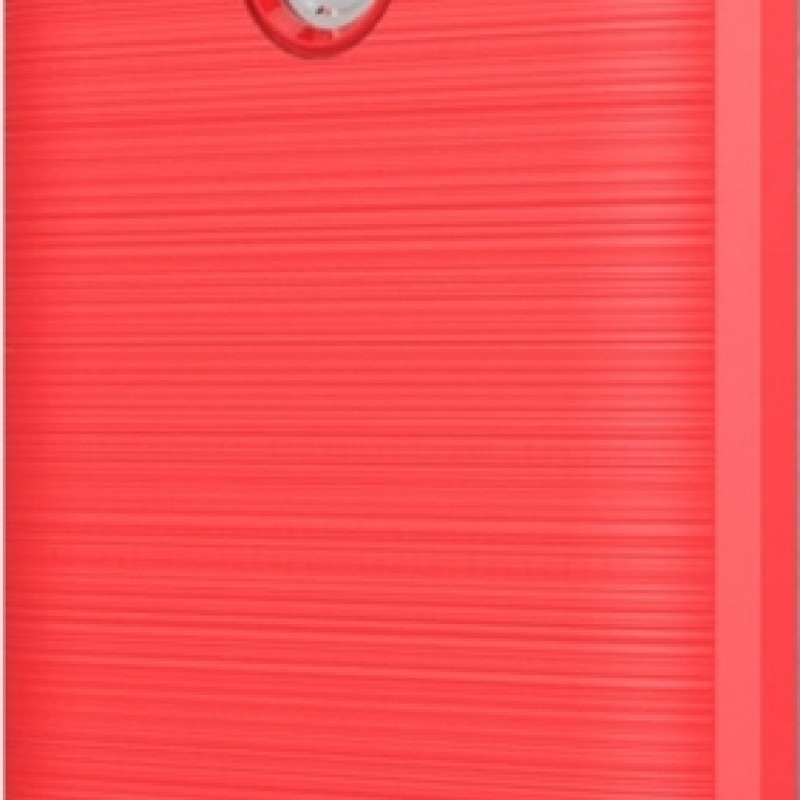 Θήκη Πλάτης Σιλικόνης Carbon για Xiaomi Redmi 5 Plus - Χρώμα: Κόκκινο