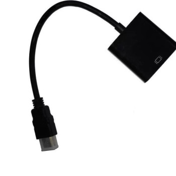 Μετατροπέας HDMI Male σε VGA Female (NG-HDMI-VGA-02) - Χρώμα: Μαύρο Μετατροπέας HDMI Male σε VGA Female (NG-HDMI-VGA-02) - Χρώμα: Μαύρο