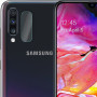 Full Glue Full Cover Full Glue Tζαμάκι Προστασίας Πίσω Κάμερας για Samsung Galaxy A70 - Χρώμα: Διάφανο