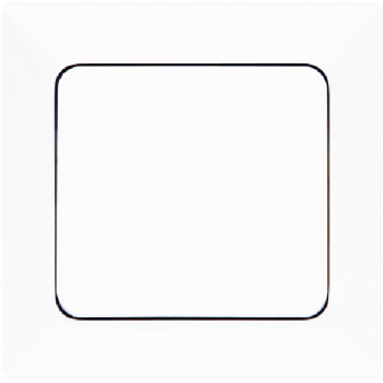 Χωνευτός Διακόπτης Τοίχου για Έλεγχο Φωτισμού με Πλαίσιο & Ένα Πλήκτρο - Χρώμα: Λευκό Χωνευτός Διακόπτης Τοίχου για Έλεγχο Φωτισμού με Πλαίσιο & Ένα Πλήκτρο - Χρώμα: Λευκό