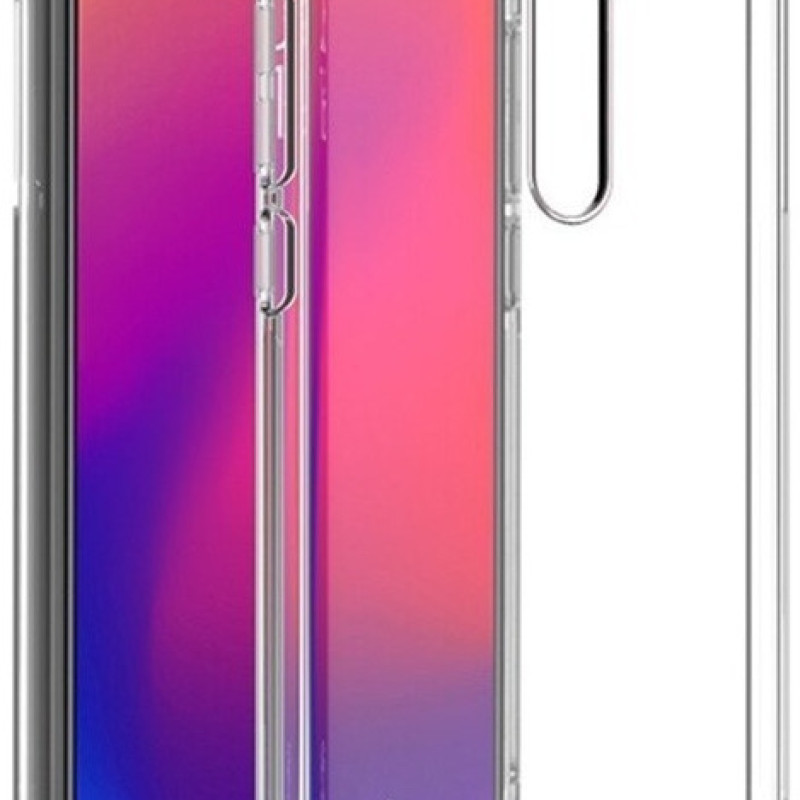Θήκη Πλάτης Σιλικόνης Antishock για Xiaomi Mi 9T / 9T Pro - Χρώμα: Διάφανο