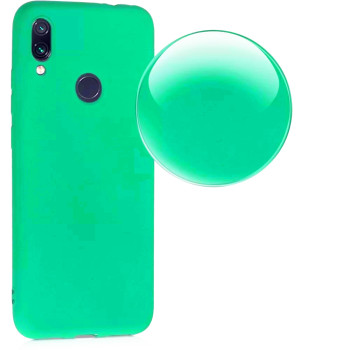 Θήκη Πλάτης Σιλικόνης Απλή για Samsung Galaxy Α11/Μ11 - Χρώμα: Απαλό Πράσινο