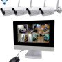 K9504-W Ολοκληρωμένο Σύστημα CCTV Wi-Fi με Οθόνη & 4 Ασύρματες Κάμερες 1080p
