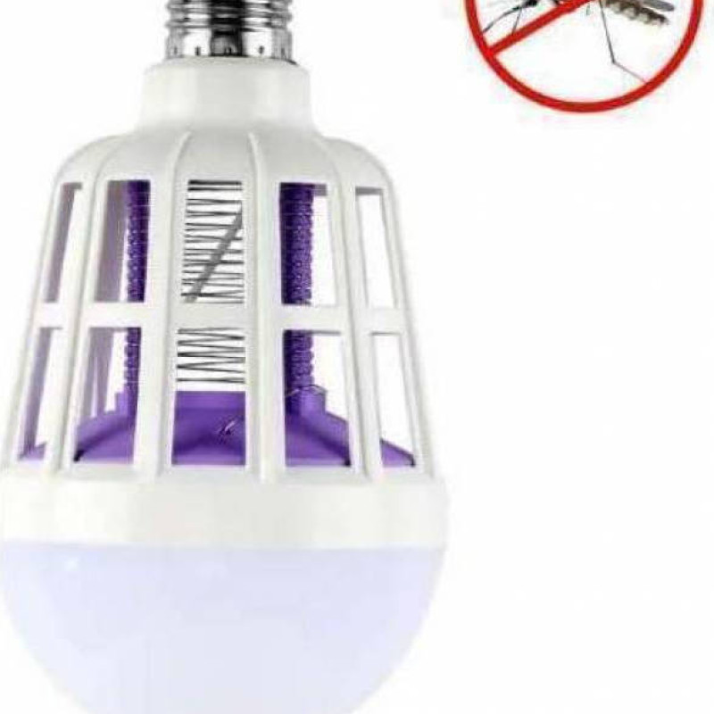 Λάμπα LED Ηλεκτρικό Εντομοκτόνο 2 σε 1 Εξολοθρευτής Εντομοπαγίδα Κουνουπιών E27 12W