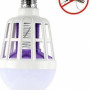 Λάμπα LED Ηλεκτρικό Εντομοκτόνο 2 σε 1 Εξολοθρευτής Εντομοπαγίδα Κουνουπιών E27 12W