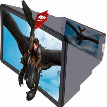 Μεγεθυντής Οθόνης Κινητού F2 - Χρώμα: Μαύρο