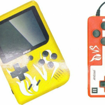 Ηλεκτρονική Παιδική Κονσόλα Χειρός PS-100353 - Χρώμα: Κόκκινο-Κίτρινο