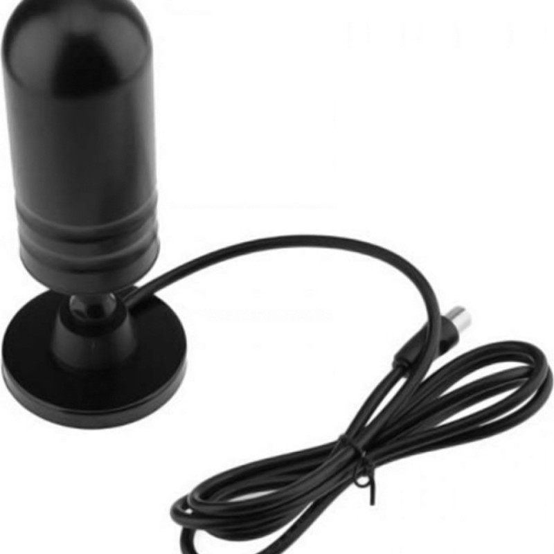 Andowl Q-A160 Εσωτερική Κεραία Τηλεόρασης (δεν απαιτεί τροφοδοσία) Σύνδεση με Ομοαξονικό (Coaxial) Καλώδιο Μαύρο