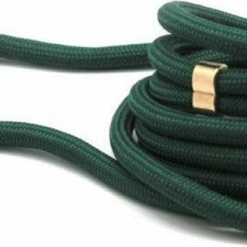 Λουράκι/ Μπρελόκ Λαιμού με αποσπώμενη άκρη για κινητό - Χρώμα: Σκούρο Πράσινο