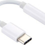Μετατροπέας USB-C Male σε 3.5mm Female - Χρώμα: Άσπρο