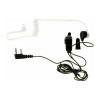 Ακουστικά τύπου Earpiece Security for BAOFENG διαφανές με μικρόφωνο PTT Acoustic Tube 2 Pin TY-00641
