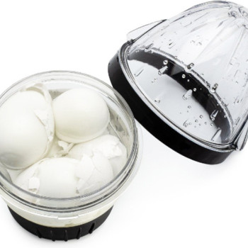 Egg Stripper - Αφαιρεί τα Kελύφη από τα Bραστά Aυγά - Ξεφλουδίζει έως 5 Αυγά σε 10 Δευτερόλεπτα - Shake N' Peel