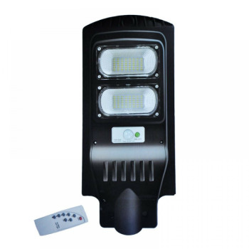 JORTAN Ηλιακό Φωτιστικό Δρόμου 60W Ψυχρό Λευκό με Αισθητήρα Κίνησης, Φωτοκύτταρο & Τηλεχειριστήριο IP66 P-G60W-Z JORTAN Ηλιακό Φωτιστικό Δρόμου 60W Ψυχρό Λευκό με Αισθητήρα Κίνησης, Φωτοκύτταρο & Τηλεχειριστήριο IP66 P-G60W-Z