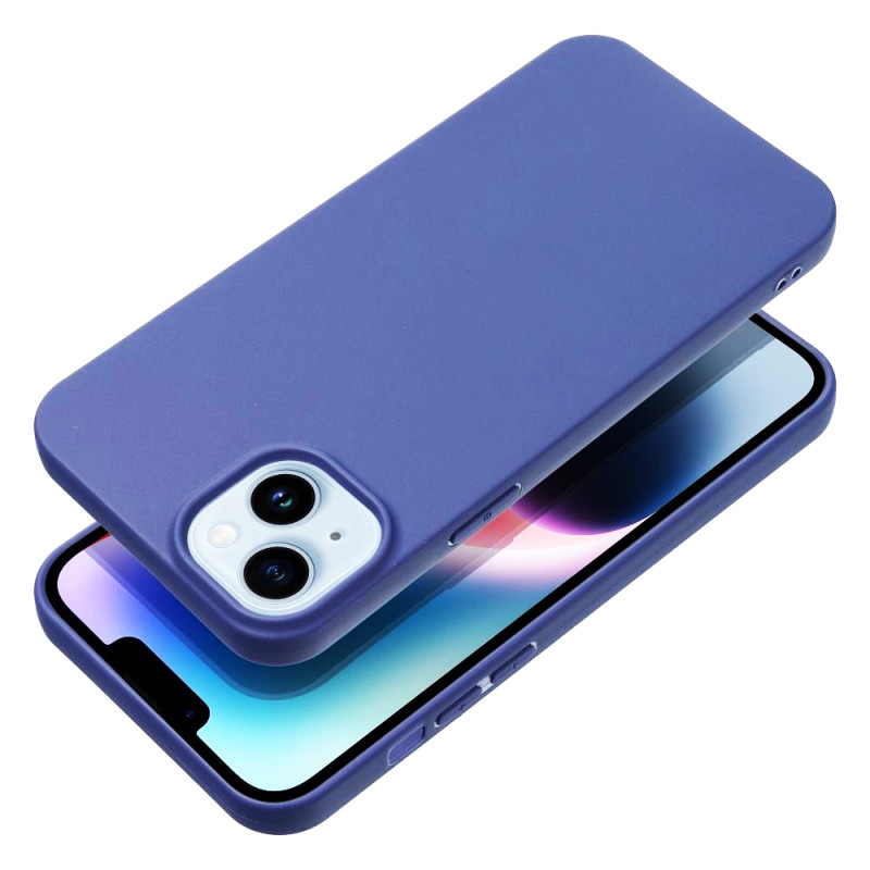 Θήκη Πλάτης Σιλικόνης Απλή για Apple iPhone 16 Pro - Χρώμα: Μπλε