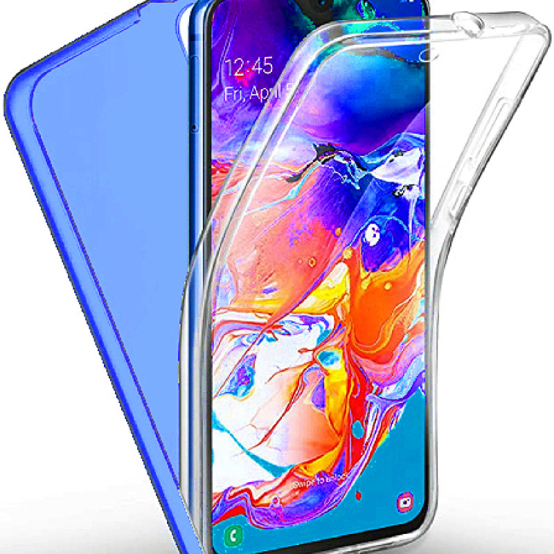 Θήκη Μπρος/Πίσω 360° για Xiaomi Redmi Note 10/Note 10S - Χρώμα: Μπλέ