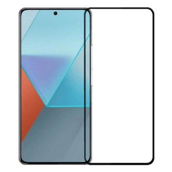 Full Cover Full Glue Tζαμάκι Προστασίας Οθόνης για Xiaomi Redmi Note 13 Pro 5G - Χρώμα: Μαύρο Full Cover Full Glue Tζαμάκι Προστασίας Οθόνης για Xiaomi Redmi Note 13 Pro 5G - Χρώμα: Μαύρο
