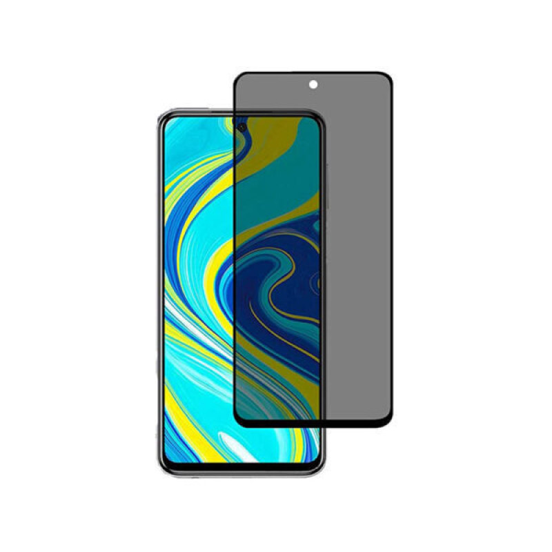 Privacy Full Cover Full Glue Tζαμάκι Προστασίας Οθόνης για Samsung Galaxy A54 - Χρώμα: Μαύρο