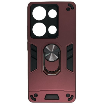 Σκληρή Θήκη Πλάτης Armor με Βάση Στήριξης για Xiaomi Redmi Note 13 5G - Χρώμα: Μπορντό Σκληρή Θήκη Πλάτης Armor με Βάση Στήριξης για Xiaomi Redmi Note 13 5G - Χρώμα: Μπορντό