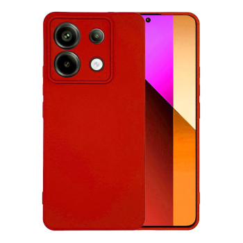 Θήκη Πλάτης Σιλικόνης Soft για Xiaomi Poco X6 5G - Χρώμα: Κόκκινο Θήκη Πλάτης Σιλικόνης Soft για Xiaomi Poco X6 5G - Χρώμα: Κόκκινο