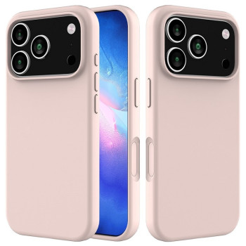 Θήκη Πλάτης Σιλικόνης Soft για Apple iPhone 17 Pro - Χρώμα: Ροζ