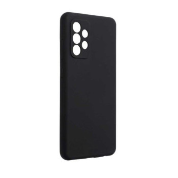 Θήκη Πλάτης Σιλικόνης Soft για Samsung A52 4G A525F - Χρώμα: Μαύρο