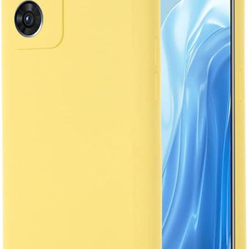 Θήκη Πλάτης Σιλικόνης Soft για Oppo Reno7 5G - Χρώμα: Κίτρινο