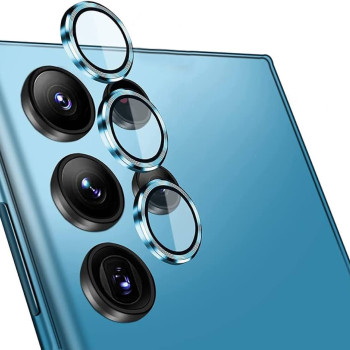 Τζαμάκι Προστασίας Κάμερας για Samsung Galaxy S23 / S23 Plus - Χρώμα: Μπλε Τζαμάκι Προστασίας Κάμερας για Samsung Galaxy S23 / S23 Plus - Χρώμα: Μπλε