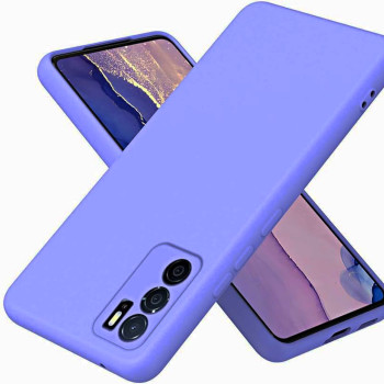 Θήκη Πλάτης Σιλικόνης Soft για Oppo A54S - Χρώμα: Λιλά