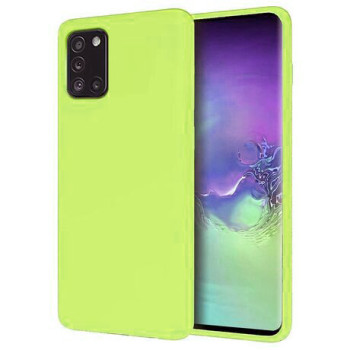 Θήκη Πλάτης Σιλικόνης Απλή για Samsung Galaxy A31 - Χρώμα: Κίτρινο Φωσφοριζέ Θήκη Πλάτης Σιλικόνης Απλή για Samsung Galaxy A31 - Χρώμα: Κίτρινο Φωσφοριζέ