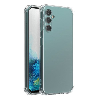 Θήκη Πλάτης Σιλικόνης Anti Shock για Samsung Galaxy A25 - Χρώμα: Διάφανο Θήκη Πλάτης Σιλικόνης Anti Shock για Samsung Galaxy A25 - Χρώμα: Διάφανο