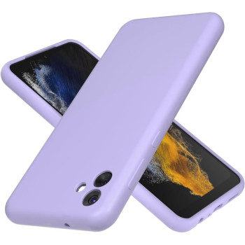 Θήκη Πλάτης Σιλικόνης Soft για Samsung Galaxy A04 - Χρώμα: Λιλά