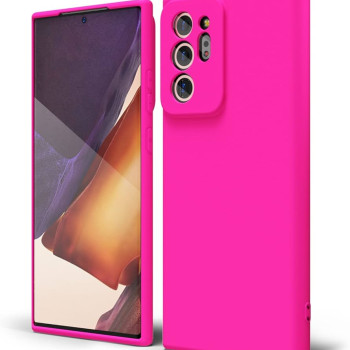 Θήκη Πλάτης Σιλικόνης Απλή για Samsung Galaxy Note 20 Ultra - Χρώμα: Φούξια Θήκη Πλάτης Σιλικόνης Απλή για Samsung Galaxy Note 20 Ultra - Χρώμα: Φούξια