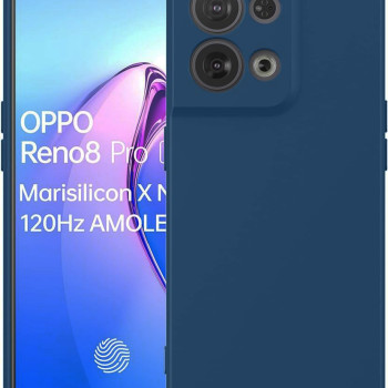 Θήκη Πλάτης Σιλικόνης Soft για Oppo Reno8 Pro 5G - Χρώμα: Σκούρο Μπλε Θήκη Πλάτης Σιλικόνης Soft για Oppo Reno8 Pro 5G - Χρώμα: Σκούρο Μπλε
