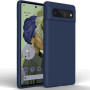 Θήκη Πλάτης Σιλικόνης Soft για Google Pixel 6 - Χρώμα: Σκούρο Μπλε