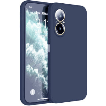 Θήκη Πλάτης Σιλικόνης Soft για Xiaomi Poco F6 - Χρώμα: Σκούρο Μπλέ